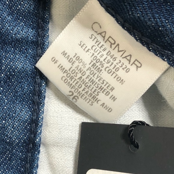 Carmar Aliena Jeans Straight Leg High Waist Jogger - Picture 6 of 8